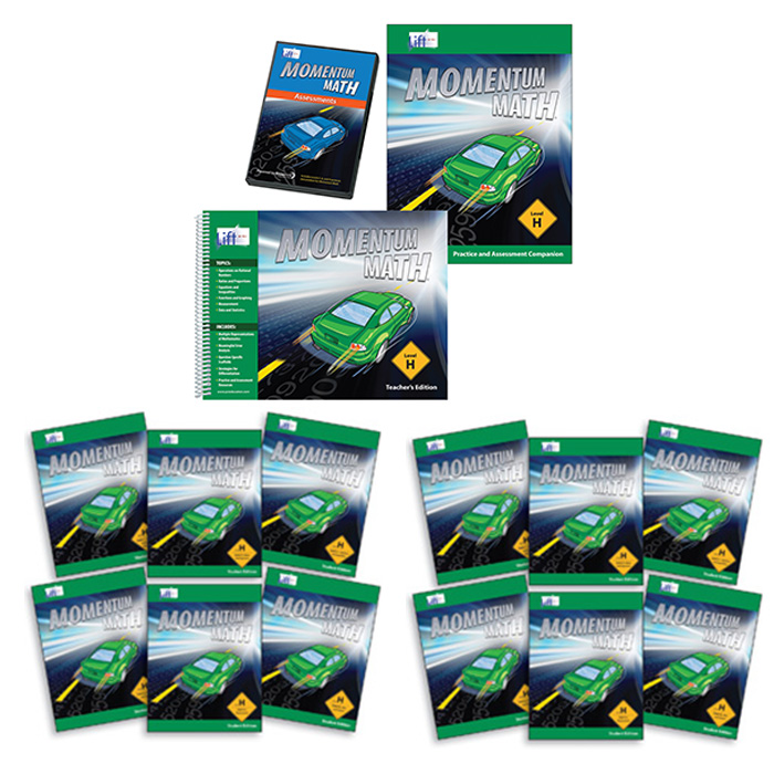 Momentum Math Level H - Classroom Starter Pack (Grade 8)